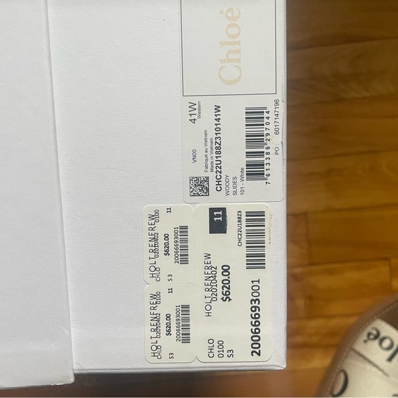 Chloe Woody flat mule - Picture 4 of 4